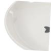 Happyyami 3-Piece Ceramic Cat Bowls, Flat and Wide, with Non-Slip Silicone Base view 4