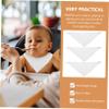 Toyvian 12-Piece Cotton Bibs for Toddlers view 2