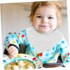 Toyvian 12-Piece Cotton Bibs for Toddlers view 4