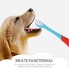 Kisangel 8-Piece Double-Sided Toothbrushes for Pets, Soft Bristles for Dogs and Cats, Ergonomic Design for Easy Teeth Cleaning, for Puppies and Small Animals view 4