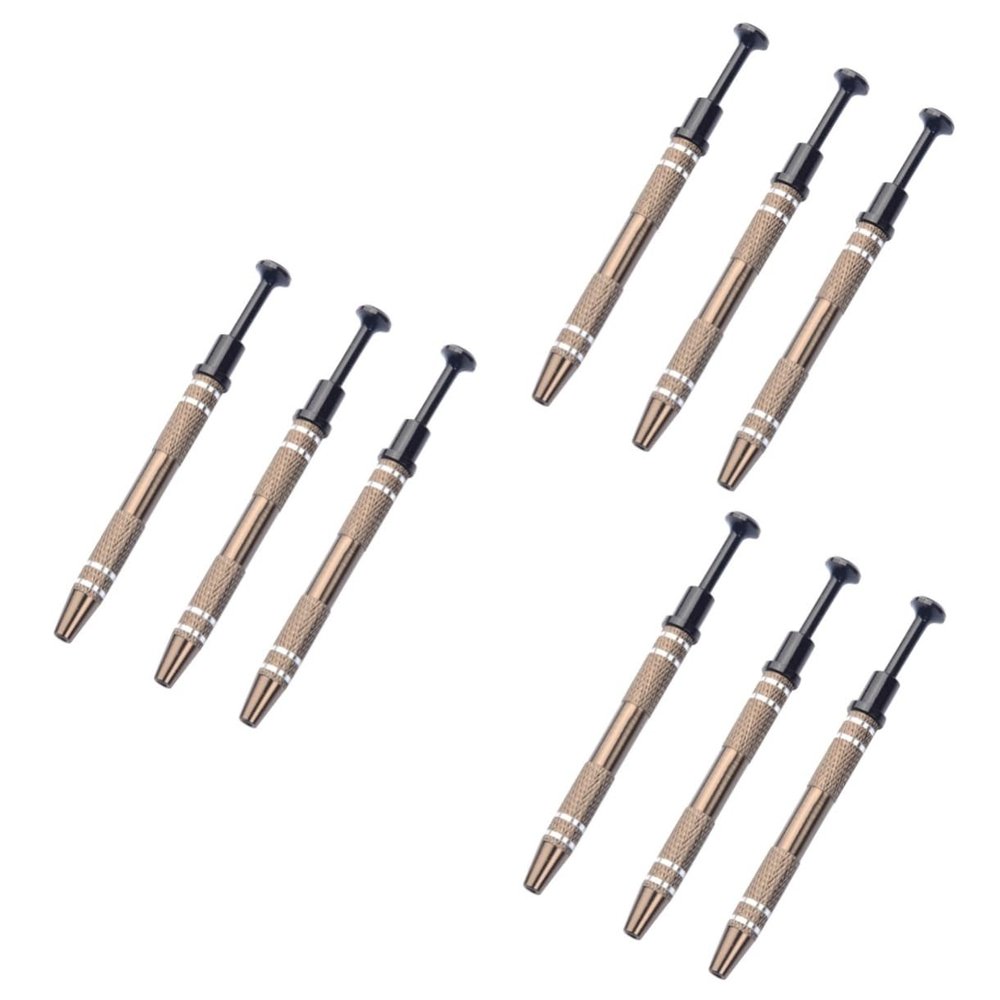 Healvian 9-Piece Manicure Cotton Ball Holder Clips