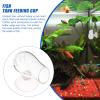 Kisangel Glass Fish Feeder Cup with Suction Cup view 4