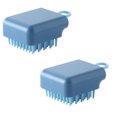 SEWOART 2-Piece Practical Massage Brush for Pets