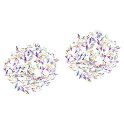 Healvian 200-Piece Shiny Nail Art Crystal Gemstone Rhinestones