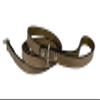 Sazzz Fearless Vintage Leather Dog Leash Beige view 1