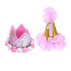 Sosoport Patterned Pet Birthday Hat view 1