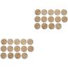 SAFIGLE 24-Piece Wooden Baby Milestone Cards for Boys and Girls view 1