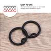 WOONEKY 10-Pack Silicone Dog Tag Silencers for Pets view 4