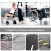 Wheelchair Caster Wheels, Stainless Steel, Quiet and Smooth-Rolling, 2–5 Inches view 3