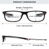 MAGIMODAC Blue Light Filter Reading Glasses view 2