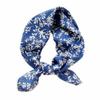 Pemilosci Large Cotton Bandana Headband, S10-Little Leaf - Blue, One Size view 1