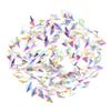 100 Diamond-Shaped Glass Nail Art Crystals view 1