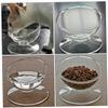 SEWOART Elevated White Acrylic Cat Bowl, Angled and Stable, Helps Reduce Cervical Spine Strain During Eating view 4