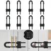 Baby Cabinet Locks with Combination Code, 8-Pack, U-Shaped, No Drilling or Screws view 1