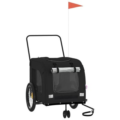 vidaXL Dog Bicycle Trailer