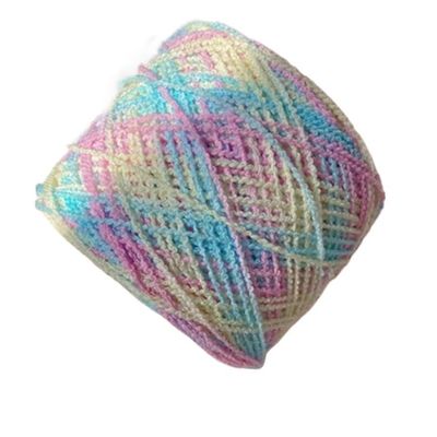 50 g Dyed Cotton Yarn, Crochet Yarn, Fancy Hand-Knitting Yarn for Sweaters and Doll Hats (Color: 03)