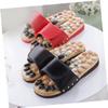 SEWOART Non-Slip Fabric and EVA Foot Care Slippers with Acupressure Effect view 2