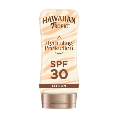 Hawaiian Tropic Hydrating Protection Sunscreen Lotion SPF 30, 180 ml