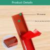 Self-Adhesive Furniture Edge Banding, 16.4 ft Soft Silica Gel Edge Protector view 3