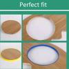 Self-Adhesive Furniture Edge Banding, 16.4 ft Soft Silica Gel Edge Protector view 4