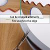 Self-Adhesive Furniture Edge and Corner Protector, 16.4 ft, Soft Silicone, Red view 2