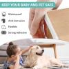 Self-Adhesive Furniture Edge Band, Soft Silicone Gel Edge Protector, 16.4 ft, Red view 2