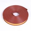 Furniture Edge Band, Self-Adhesive Soft Silica Gel Countertop Edge Trim, 16.4 ft, 20 mm, Red/Brown view 1
