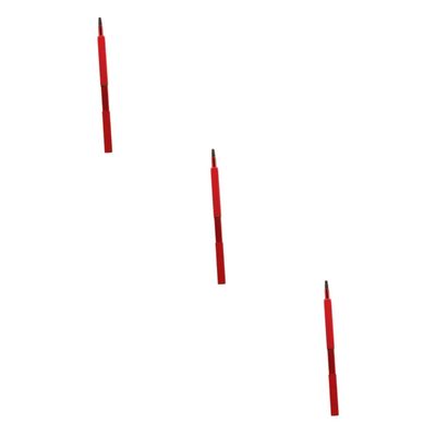 MAGICLULU 3-Piece Retractable Nylon-Fiber Lip Brush Set
