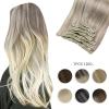 Clip-In Human Hair Extensions, Remy Hair, Silky Straight view 2