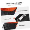 Kisangel Portable Folding Dog Bowl view 3