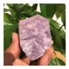 DSZUJTYROP Healing Gift Natural Purple Lithium FAI Quartz Crystal Gravel Degaussing Cleaning Stone Aquarium Health Decoration (280–300 g) view 1