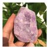 DSZUJTYROP Healing Gift Natural Purple Lithium FAI Quartz Crystal Gravel Degaussing Cleaning Stone Aquarium Health Decoration (280–300 g) view 3