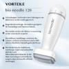Bestauty Derma Stamp Microneedling Stamp, Adjustable 0–2 mm, 120 Stainless Steel Pins, for Face, Body, Hair and Beard Growth, Double-Sealed, Bestauty X Bio Needle (White) view 2