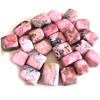 Zerodeko 1-Pack Natural Rose Quartz Stones, Irregular Crystal Chips for Aquariums and Home Decor, Pink, for DIY Projects and Flower Pots view 2