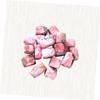 Zerodeko 1-Pack Natural Rose Quartz Stones, Irregular Crystal Chips for Aquariums and Home Decor, Pink, for DIY Projects and Flower Pots view 3