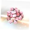 Zerodeko 1-Pack Natural Rose Quartz Stones, Irregular Crystal Chips for Aquariums and Home Decor, Pink, for DIY Projects and Flower Pots view 4