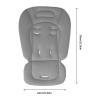 Adjustable Breathable Stroller Seat Cushion for Newborns view 2