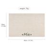 Personalized Feeding Mat for Pet Bowls, Custom Name, Washable, Waterproof, Red, 30 x 45 cm view 4