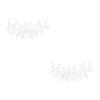 MAGICLULU 2-Piece Luxury Crystal Bridal Hair Comb Set view 1
