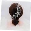 MAGICLULU 2-Piece Luxury Crystal Bridal Hair Comb Set view 3