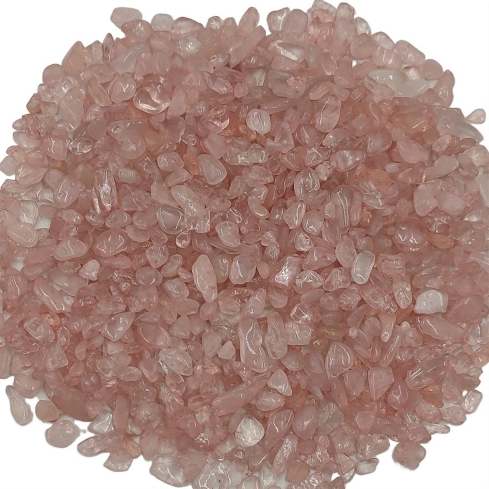 ZDVHOMCB Natural Rose Quartz Crystal Chips, 100 g/Pack, 5–7/7–9/9–12 mm, for Aquarium, Home Decor & DIY