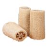 Organic Natural Loofah Sponges, 3-Pack, Beige, 12 cm view 1