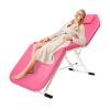 Loobiiny 3-Zone Folding Massage Table, Portable, 182 x 60 cm, Pink view 1