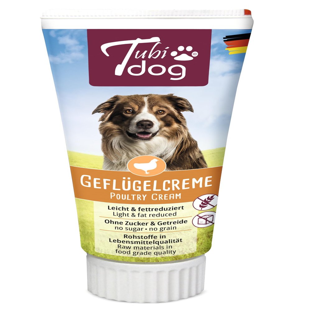 Hansepet Tubi Dog Poultry Cream in a Tube, 75 g