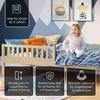 Bellabino Vils Toddler Bed 90 x 200 cm, Natural Solid Pine view 3