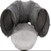 Flamingo GOTAR Cat Tunnel with Cushion, Gray, 95 cm, Diameter 28 cm view 1
