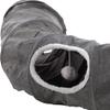 Flamingo GOTAR Cat Tunnel with Cushion, Gray, 95 cm, Diameter 28 cm view 2