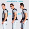 XS–5XL Plus-Size Reinforced Posture Corrector Belt, Blue view 3