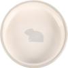 Mylo Guinea Pig Food Bowl, Gray/White Ceramic, Round, 200 mL, 12 x 3.5 cm view 2