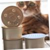 Happyyami 2-Pack Silicone Pet Food Can Lids with Convenient Cat Food Spoons view 3